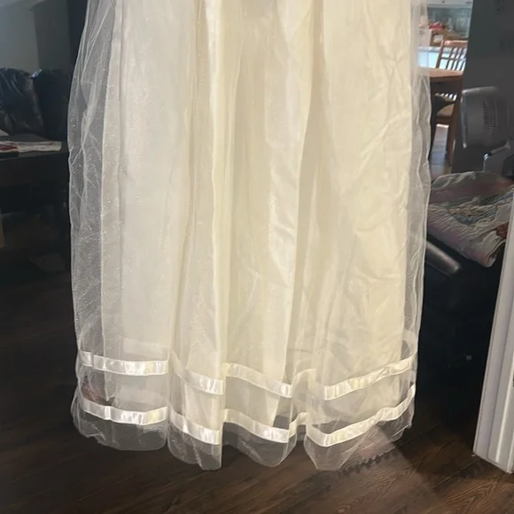 Vintage Gunne Sax strapless white 5 - Picture 3 of 6